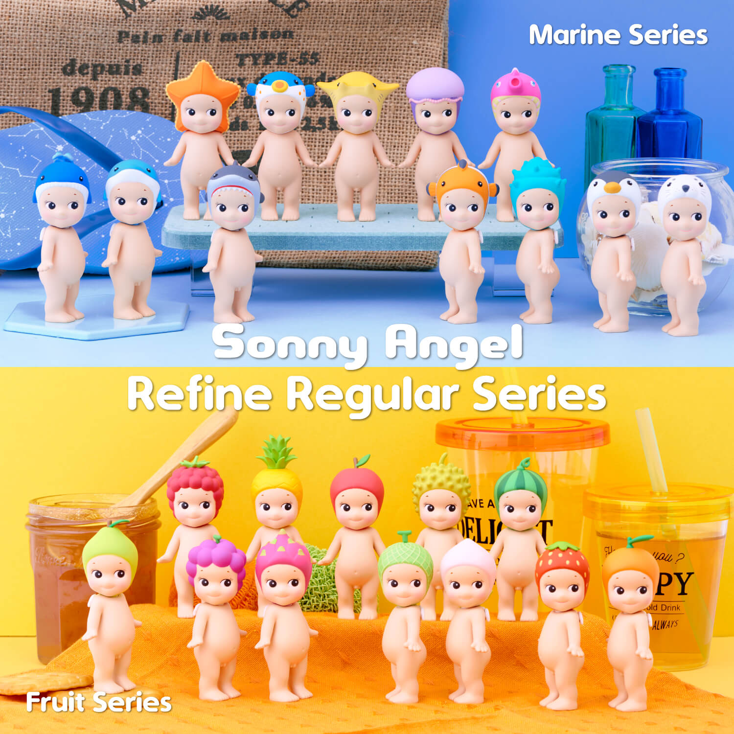 Sonny Angel mini figure Marine Series/Fruit Series』が