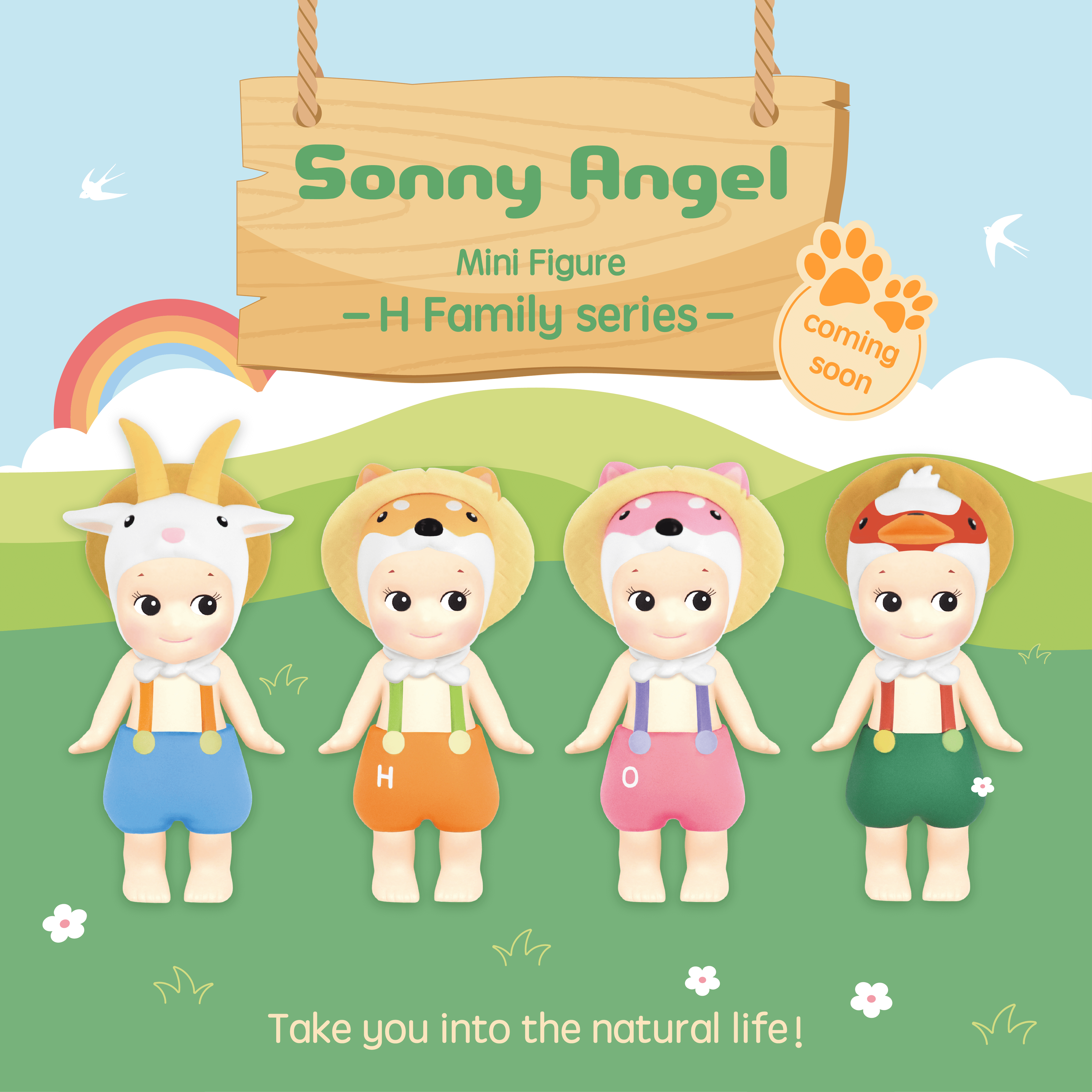 New Release: Sonny Angel is enjoying country life!『Sonny Angel -H Family  series-』released in mainland China! ｜ Sonny Angel - Official Site 