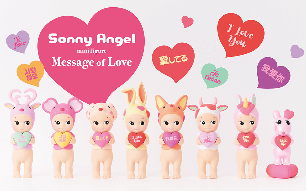 New Release : Send your love in the languages of the world!『Sonny Angel  Message of Love』 ｜ Sonny Angel - Official Site 