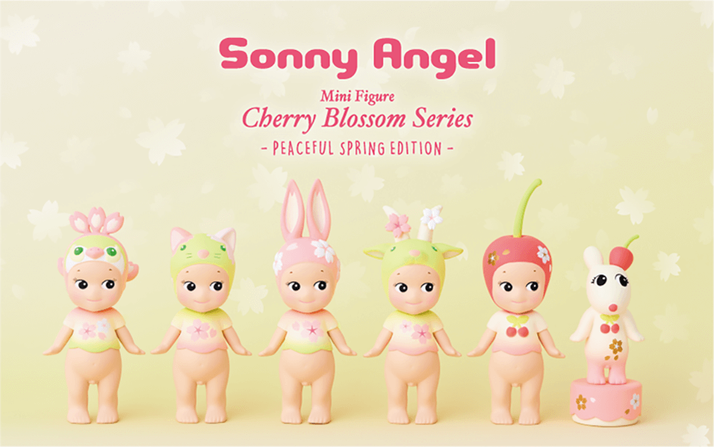 春の訪れを告げるソニーエンジェルの桜シリーズ第3弾。『Sonny Angel