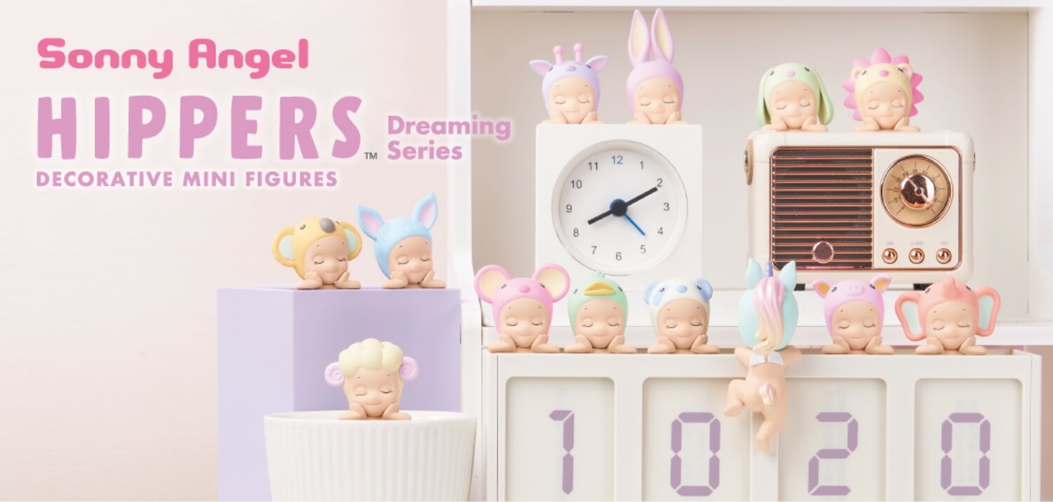 New Release : Sonny Angel is even more adorable when he's asleep! Everyone  will be enchanted by the sleeping face of Sonny Angel『HIPPERS Dreaming  Series』 ｜ Sonny Angel - Official Site 
