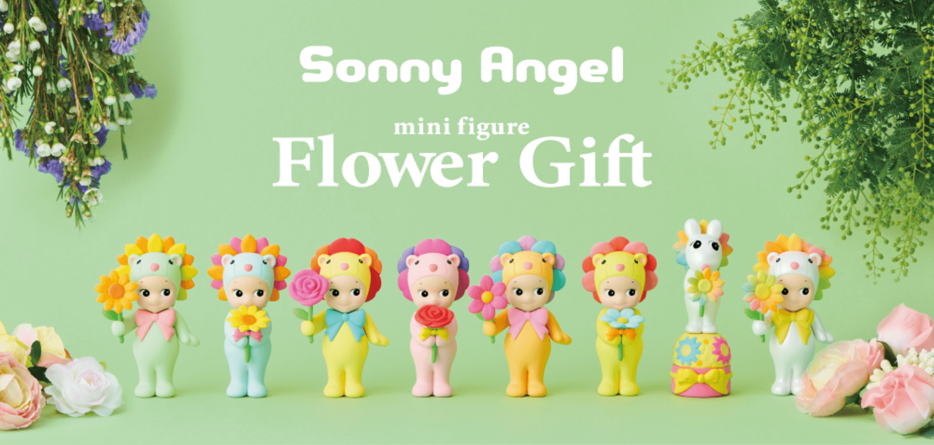 New Release：Show your feelings with a Sonny Angel Flower Gift
