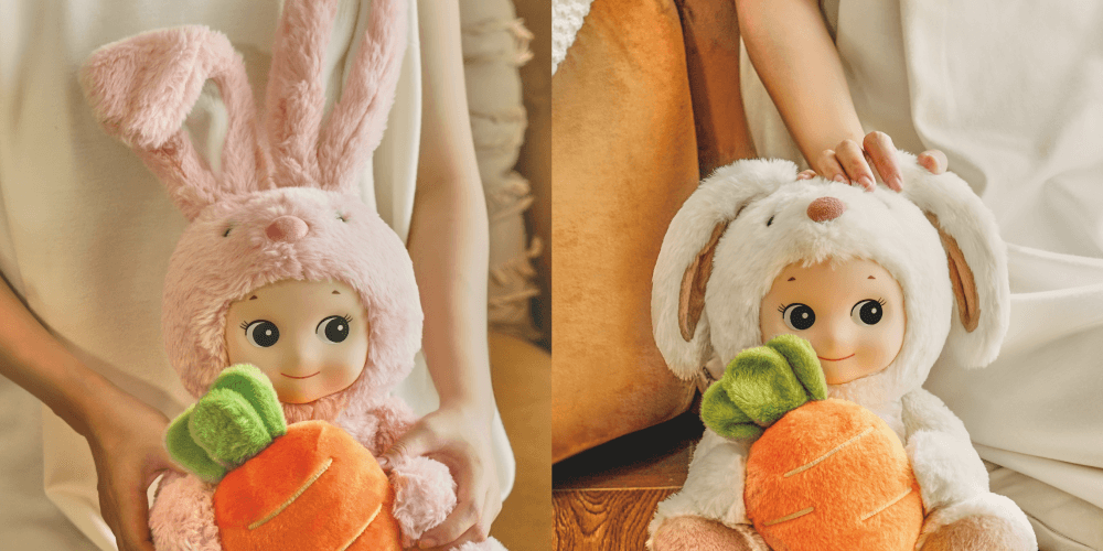 New Release “Sonny Angel Plush Collection – Cuddly Rabbit”, a cute rabbit  stuffed toy with long ears. ｜ Sonny Angel - Official Site 