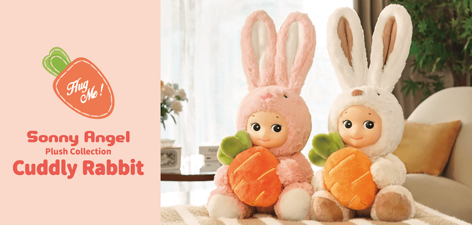 New Release “Sonny Angel Plush Collection – Cuddly Rabbit”, a cute